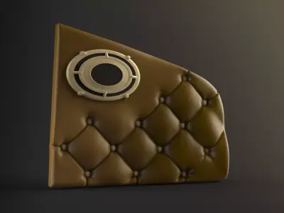 Truck Door Upholstery Free 3D model