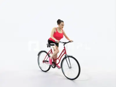 Dream 01F bicycle bike Sports Woman Low-poly 3D model