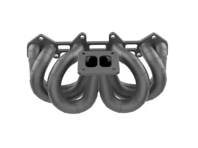1JZ VVTi Equal Length T4 Turbo Manifold Mockup 3D print model