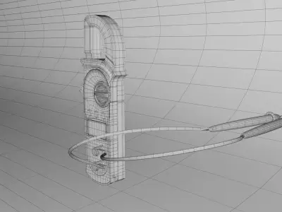 Avo meter Low-poly 3D model