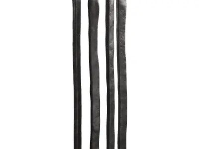332 interior sculptures 08 abstract figures of people bronze P01 3D model