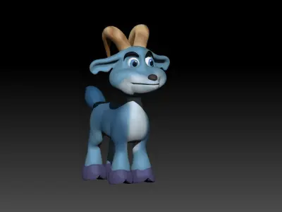 Goat 3d Model 3D model purchase