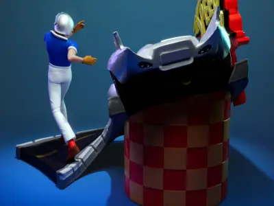 Speed Racer 3D print model