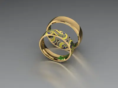 Rings 0001 3D print model