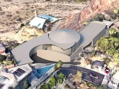 Elrod House John Lautner 3D model