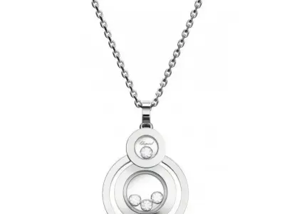 Chopard Happy Diamond Pendant 3D print model