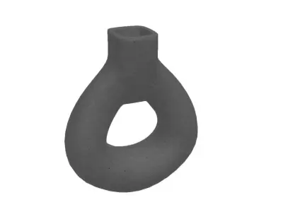 Concrete Vase 2 3D model