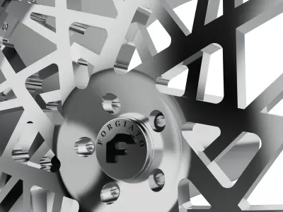 forgiato FORGIATO pasticcio WHEEL wheel 3d print model 3D print model