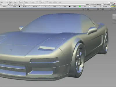 Honda NSX Alias 3d Model 3D model