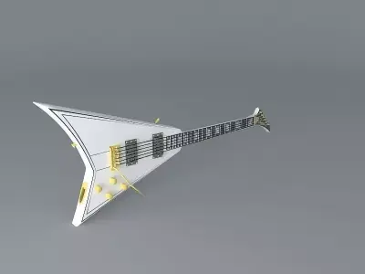 Jackson Randy Rhoads model guitar Free 3D model