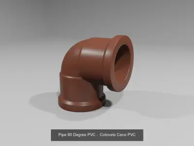 Pipe PVC Connection Pack 3D Model Collection
