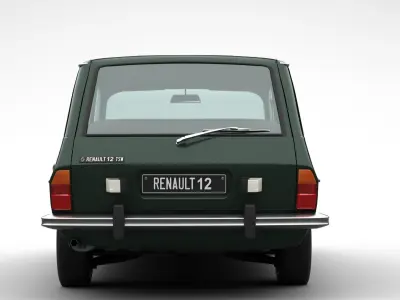 Renault 12 TL Break 3D model