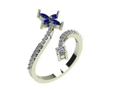 Women ring  3D print model