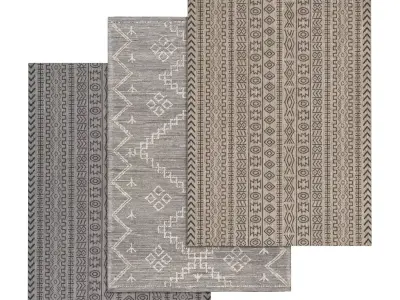Rug Set 1440 3D model