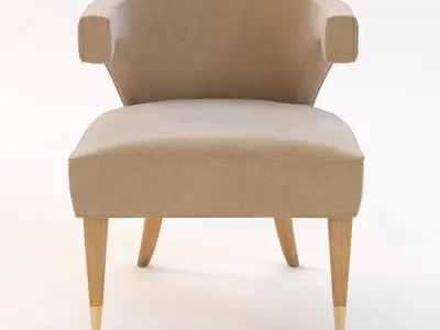 Dering Hall Athena Armchair by Kimberly Denman 3D model