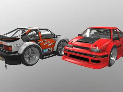 APEXGT85 car Low-poly 3D model