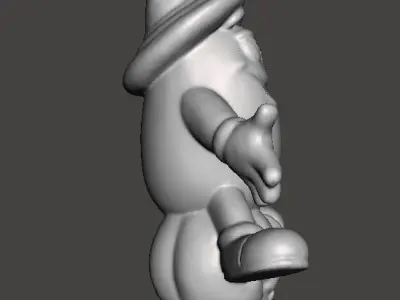 M AND MS HALLOWEEN WITCH VINTAGE FIGURE MODEL STATUE 3D print model