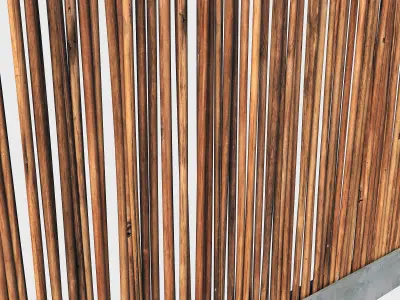 Screen branch thin decor n6 3D model