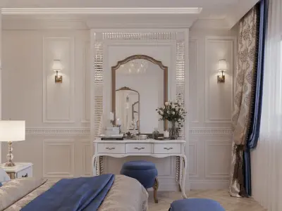 Classic Interior Design 3D model