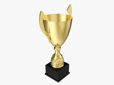 Cup trophy 06 3D model