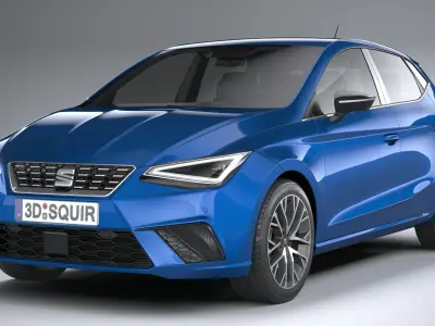 Seat Ibiza 2022 3D model