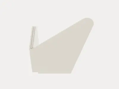 Butterflies Hook Low-poly 3D model