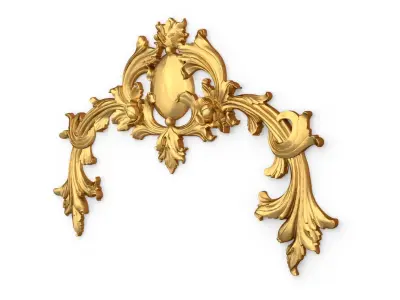 Classic decor ornament 60  3D print model
