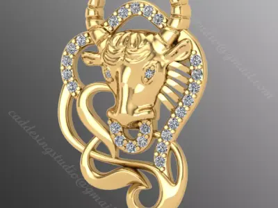 Pendant ak8 3D print model