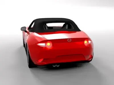 MAZDA MX5 2016 LOWPOLY Low-poly 3D model