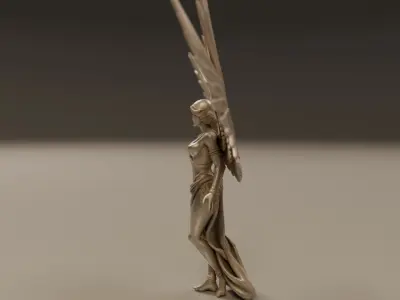 angel statue 3D print model order