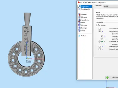 Pendant 66388 3D print model