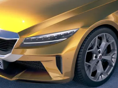 Generic Sedan 2019 3D model