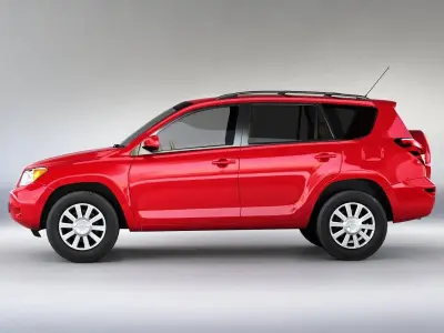Toyota RAV4 SUV 3D model