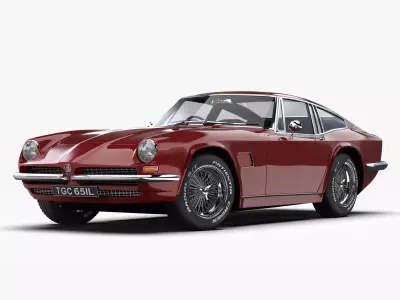 AC 428 Frua 1965-1973 3D model