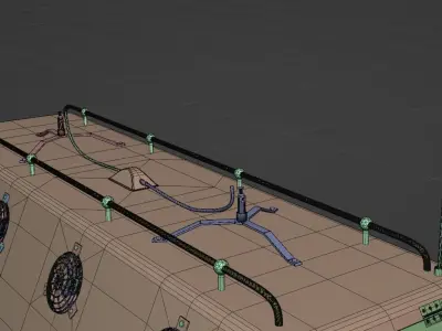 SciFi Rover 3D model