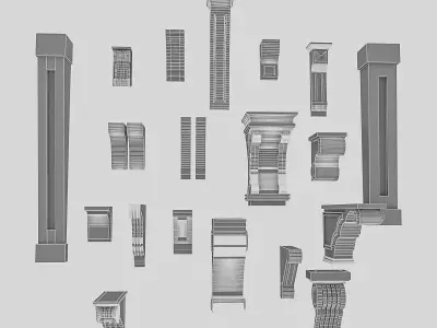 3D Molding Models 3D model