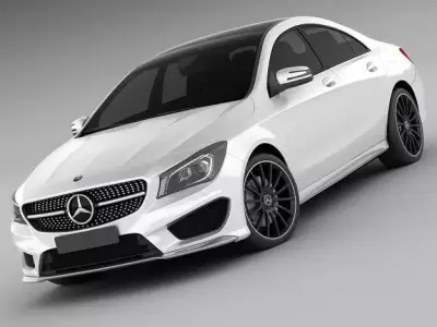 Mercedes CLA AMG 3D model