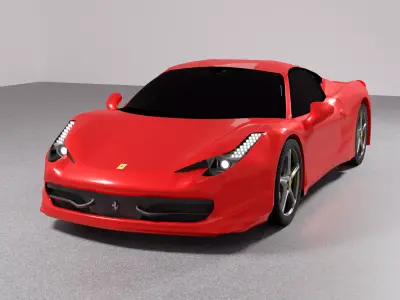 Ferrari 458 Italia 3D model get
