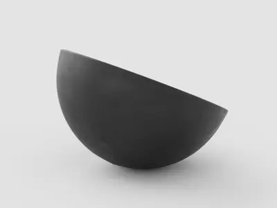 John Dawson when objects work bowl Free low-poly 3D model