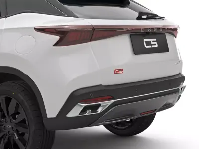 2026 Chery Omoda C5 with Interior Right Hand Drive 3D model