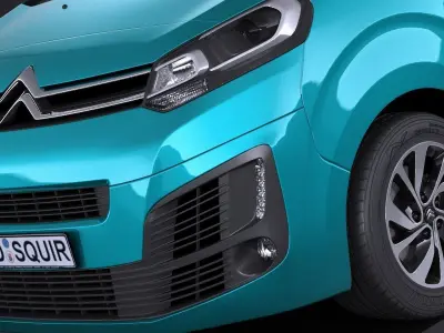 Citroen SpaceTourer 2016 3D model