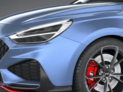Hyundai i30 N 2021 3D model