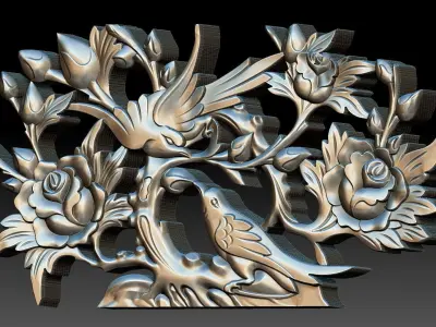 Divan pattern  3D print model