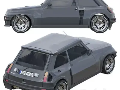 Renault 5 Turbo 3D model