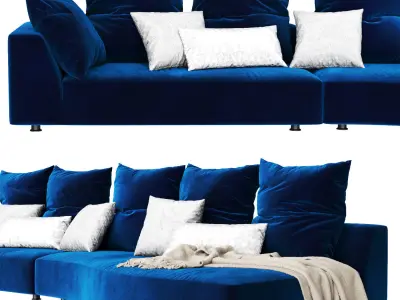 edra Absolu sofa 02 3D model