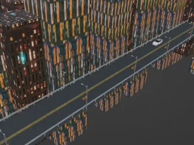  Car animation Free 3D model