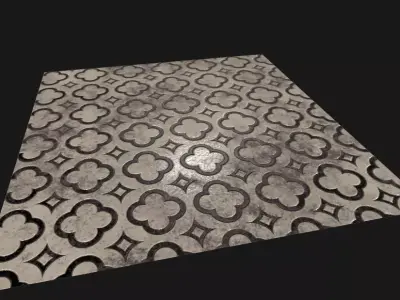 Bathroom floor Free 3D model