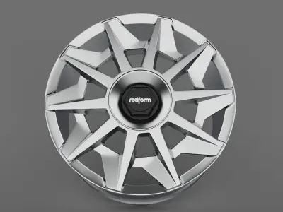 Rotiform CVT Wheel Rim Highpoly Lowpoly 3D print model 3D print model