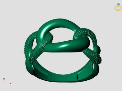 Women Plain Ring STL Models Womens Ring 3dmodels 3D print model 3D print model