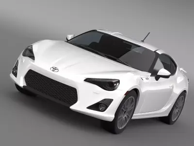 Toyota GT 86 Cup Edition 2014 3D model